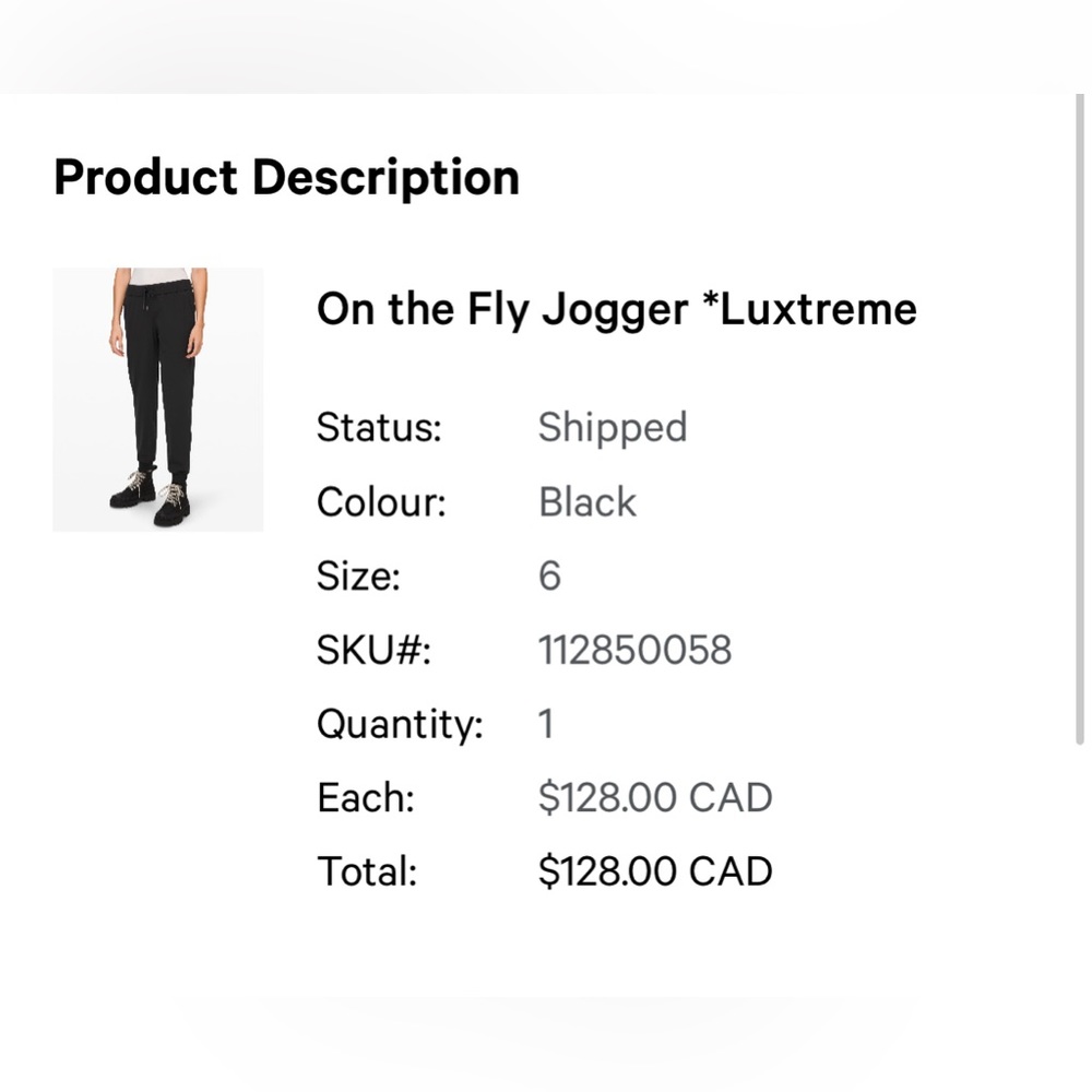 Women’s Lululemon On the Fly Joggers